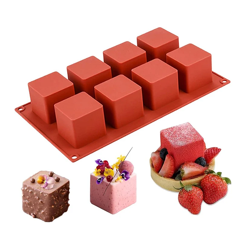 Candle Supplies Eu - Moule à gâteau en Mousse carré