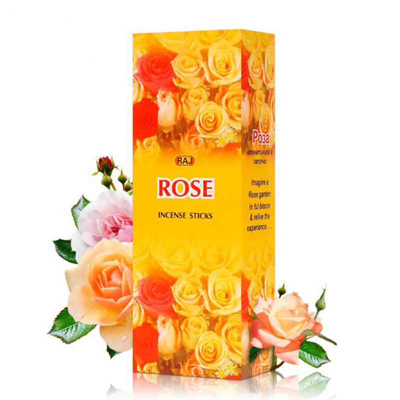 Candle Supplies India - Bâton d'encens de fleur de rose