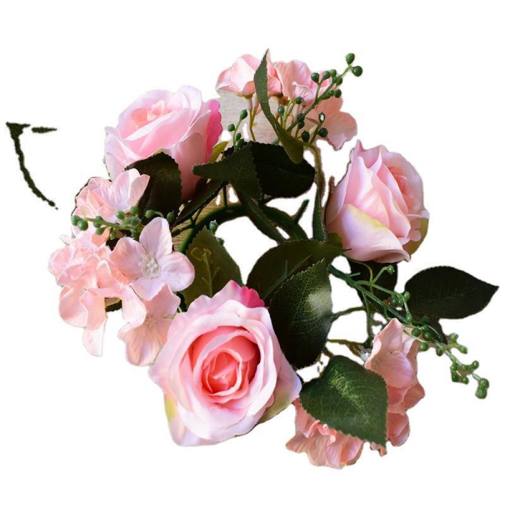 Luxury Candle Supplies Usa - Guirlande de roses réalistes, décoration florale