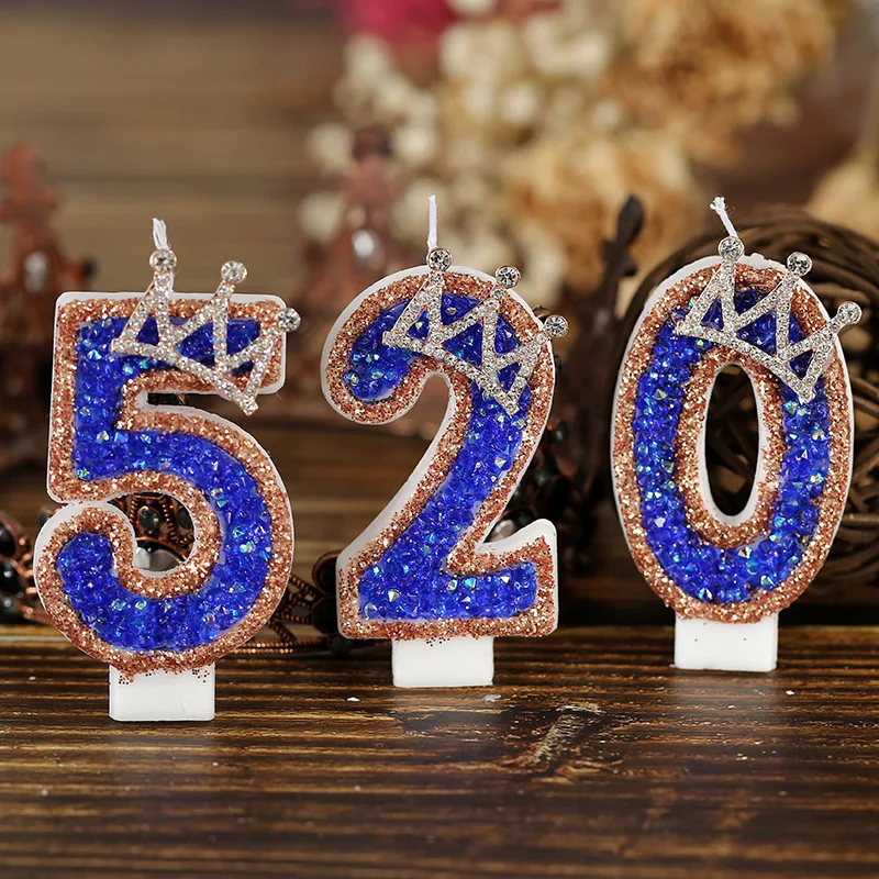 Bougies d'anniversaire numérot - Luxury Candle Supplies Usa avis et prix