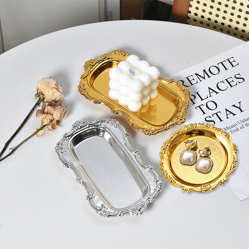Plateau de luxe rétro plaqué a - Luxury Candle Supplies Usa avis et prix
